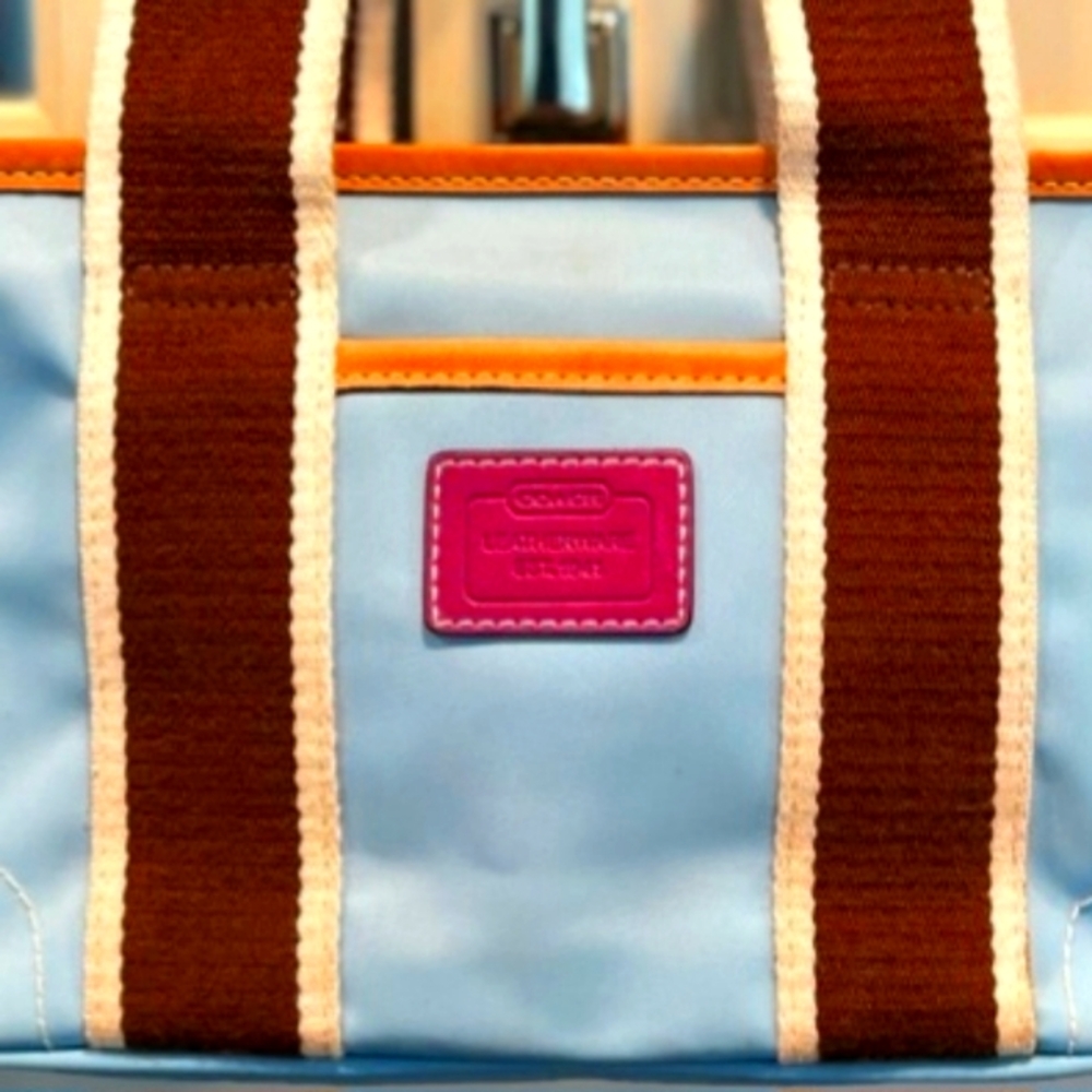 Vintage Coach Hampton Mini Tote